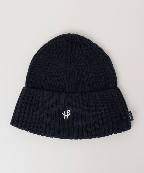 SHIPS / シップス ニットキャップ | 【WEB限定】SHIPS: オーバーフィット ワンポイント エンブロイダリー ワッチキャップ ニット帽 | 詳細17
