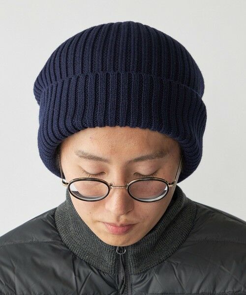 SHIPS / シップス ニットキャップ | 【WEB限定】SHIPS: オーバーフィット ワンポイント エンブロイダリー ワッチキャップ ニット帽 | 詳細15