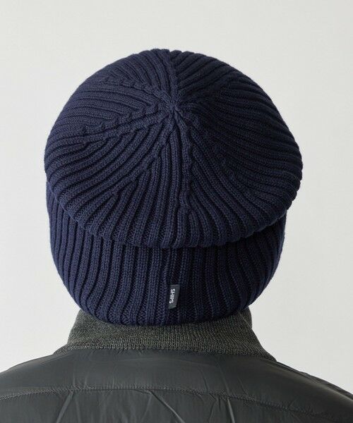SHIPS / シップス ニットキャップ | 【WEB限定】SHIPS: オーバーフィット ワンポイント エンブロイダリー ワッチキャップ ニット帽 | 詳細16