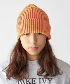 SHIPS / シップス ニットキャップ | 【WEB限定】SHIPS: ブリーチ オーバーフィット エンブロイダリー ワッチキャップ ニット帽