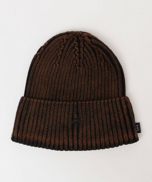 SHIPS / シップス ニットキャップ | 【WEB限定】SHIPS: ブリーチ オーバーフィット エンブロイダリー ワッチキャップ ニット帽 | 詳細3