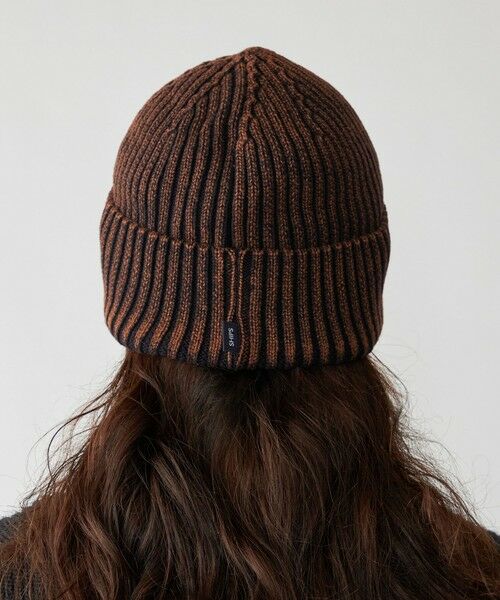 SHIPS / シップス ニットキャップ | 【WEB限定】SHIPS: ブリーチ オーバーフィット エンブロイダリー ワッチキャップ ニット帽 | 詳細2