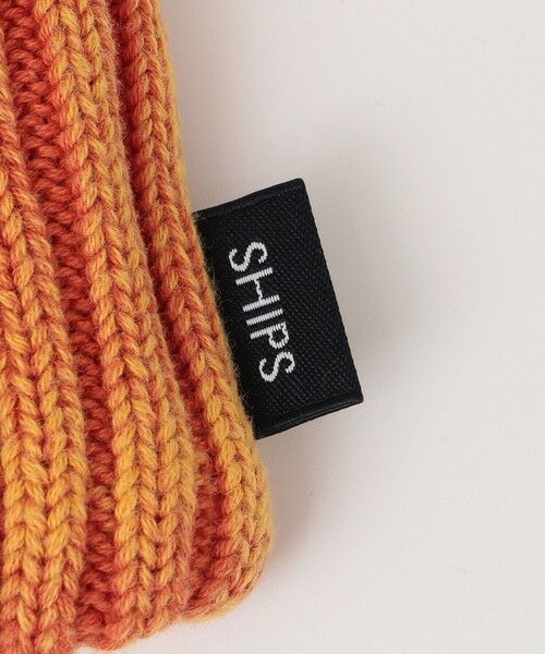 SHIPS / シップス ニットキャップ | 【WEB限定】SHIPS: ブリーチ オーバーフィット エンブロイダリー ワッチキャップ ニット帽 | 詳細9