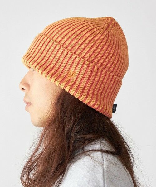 SHIPS / シップス ニットキャップ | 【WEB限定】SHIPS: ブリーチ オーバーフィット エンブロイダリー ワッチキャップ ニット帽 | 詳細4