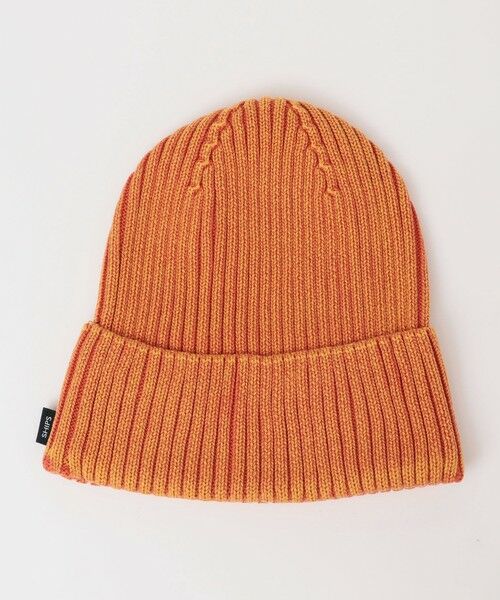 SHIPS / シップス ニットキャップ | 【WEB限定】SHIPS: ブリーチ オーバーフィット エンブロイダリー ワッチキャップ ニット帽 | 詳細6