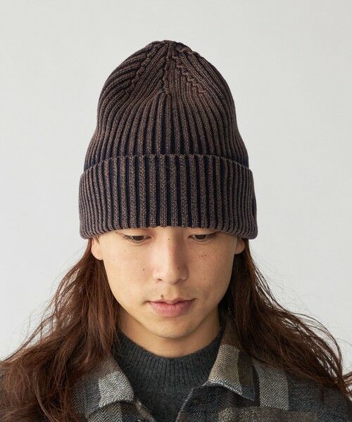 SHIPS / シップス ニットキャップ | 【WEB限定】SHIPS: ブリーチ オーバーフィット エンブロイダリー ワッチキャップ ニット帽 | 詳細11