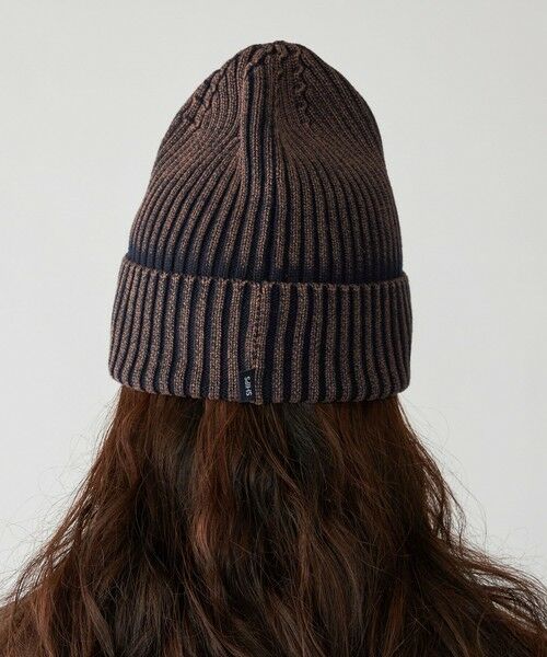 SHIPS / シップス ニットキャップ | 【WEB限定】SHIPS: ブリーチ オーバーフィット エンブロイダリー ワッチキャップ ニット帽 | 詳細12