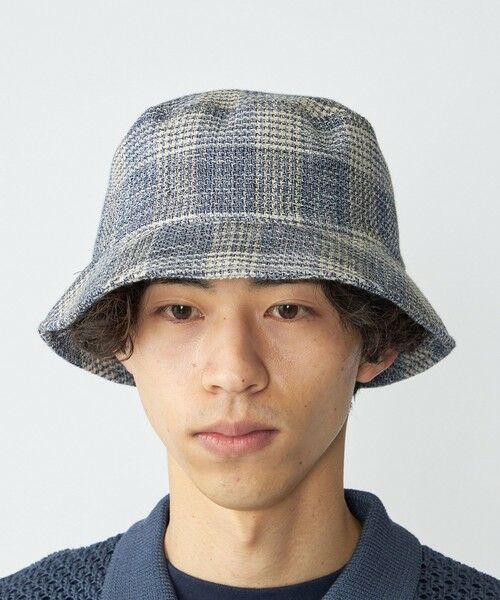SHIPS / シップス ニットキャップ | GRILLO: チェック バケット ハット | 詳細1