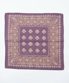 SHIPS / シップス ハンカチ | Puccini: リネン バンダナ柄 チーフ