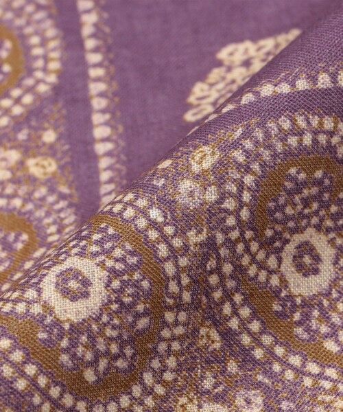 SHIPS / シップス ハンカチ | Puccini: リネン バンダナ柄 チーフ | 詳細2