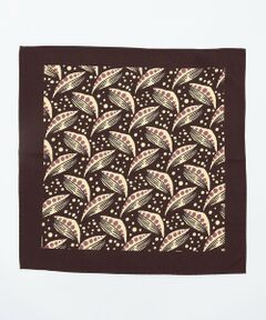 SHIPS / シップス ハンカチ | Puccini: シルク レトロ プリント チーフ