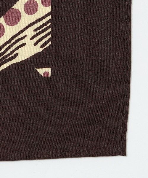 SHIPS / シップス ハンカチ | Puccini: シルク レトロ プリント チーフ | 詳細1