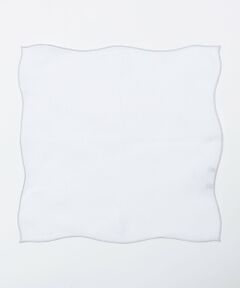 SHIPS / シップス ハンカチ | MUNGAI: ONDA パイピング リネン チーフ