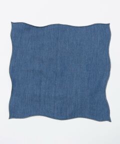 SHIPS / シップス ハンカチ | MUNGAI: ONDA パイピング リネン チーフ