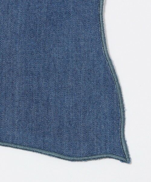 SHIPS / シップス ハンカチ | MUNGAI: ONDA パイピング リネン チーフ | 詳細1