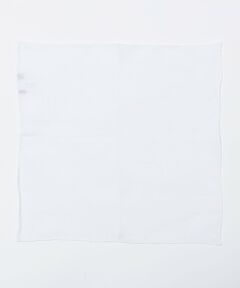 SHIPS / シップス ハンカチ | MUNGAI: エンブロイダリー リネン スクエア チーフ