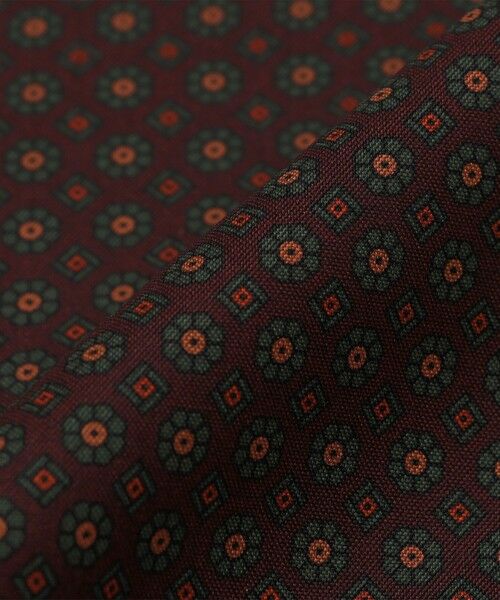 SHIPS / シップス ハンカチ | Puccini: シルク マダー プリント コモン チーフ | 詳細2