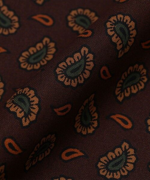 SHIPS / シップス ハンカチ | Puccini: シルク マダー ペイズリー チーフ | 詳細2