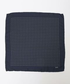 SHIPS / シップス ハンカチ | SHIPS: シルク チーフ ドット/コモン