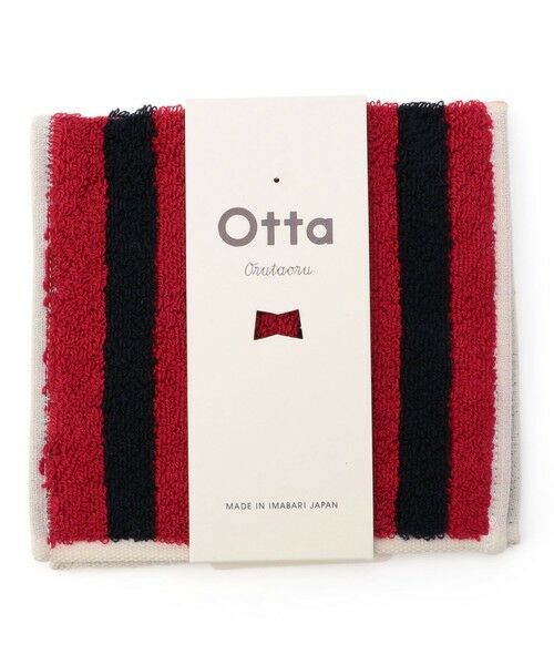 SHIPS / シップス ハンカチ | otta: ハンドタオル(ワインレッド)
