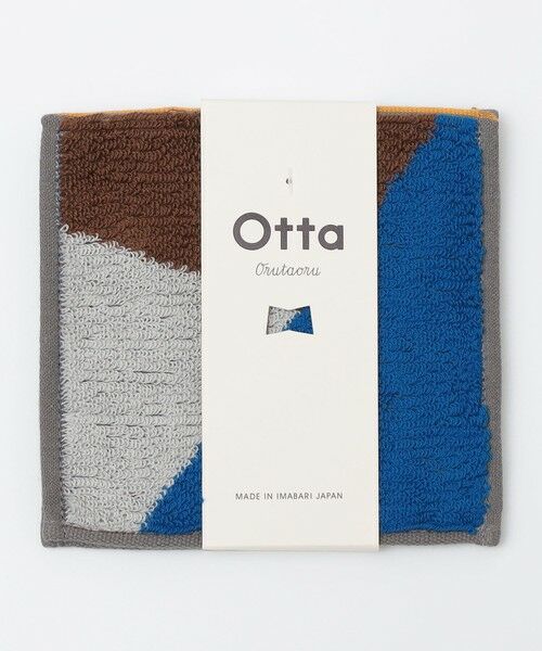SHIPS / シップス ハンカチ | otta: ハンドタオル（サックスブルー）