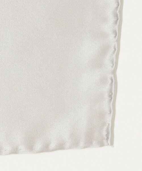 SHIPS / シップス ハンカチ | SHIPS: シルク 無地 チーフ | 詳細1