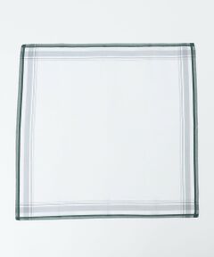 SHIPS / シップス ハンカチ | GRAZIINA: カラー パイピング ポケットチーフ