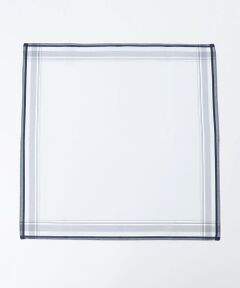 SHIPS / シップス ハンカチ | GRAZIINA: カラー パイピング ポケットチーフ