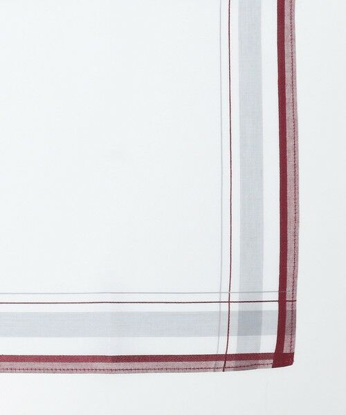 SHIPS / シップス ハンカチ | GRAZIINA: カラー パイピング ポケットチーフ | 詳細1