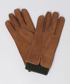 SHIPS / シップス 手袋 | MAZZOLENI: カピバラ ニット コンビ グローブ