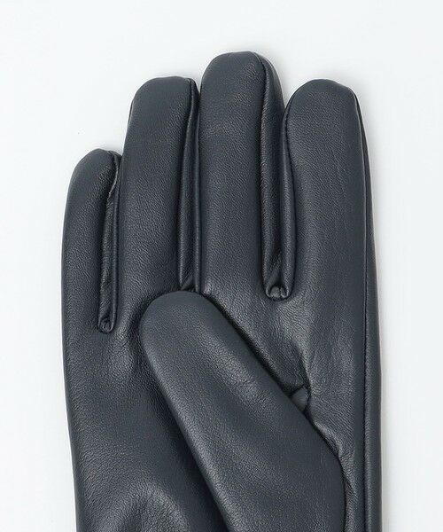 SHIPS / シップス 手袋 | SHIPS:〈タッチパネル対応〉レザー リブ グローブ | 詳細7