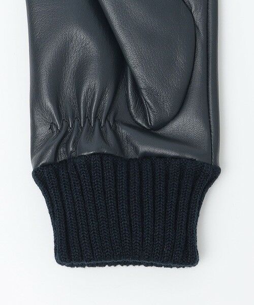 SHIPS / シップス 手袋 | SHIPS:〈タッチパネル対応〉レザー リブ グローブ | 詳細8