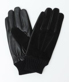 SHIPS / シップス 手袋 | SHIPS:〈タッチパネル対応〉スエード リブ グローブ