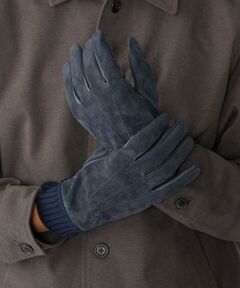 SHIPS / シップス 手袋 | SHIPS:〈タッチパネル対応〉スエード リブ グローブ