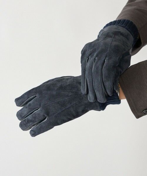 SHIPS / シップス 手袋 | SHIPS:〈タッチパネル対応〉スエード リブ グローブ | 詳細2