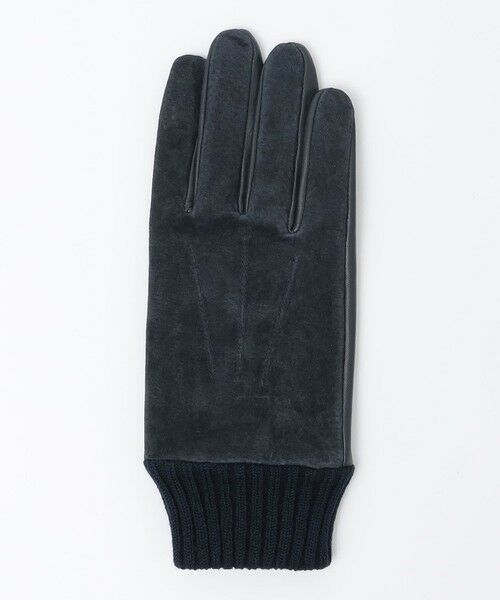 SHIPS / シップス 手袋 | SHIPS:〈タッチパネル対応〉スエード リブ グローブ | 詳細3