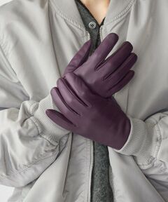 SHIPS / シップス 手袋 | City Ambient Products: シープレザー カラー グローブ