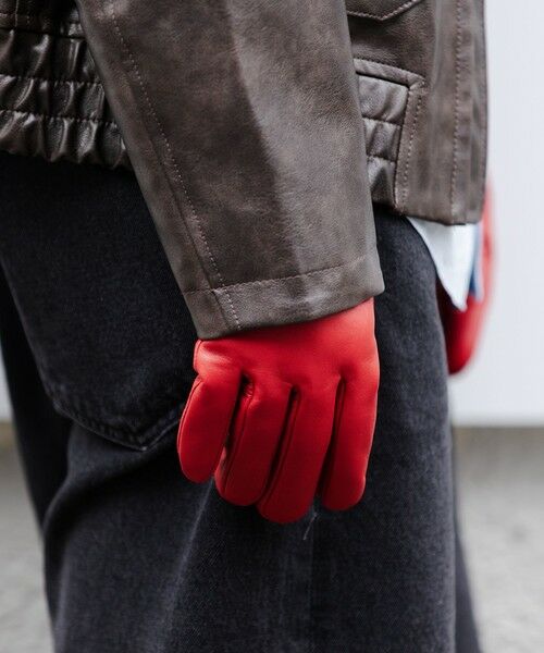 SHIPS / シップス 手袋 | City Ambient Products: シープレザー カラー グローブ | 詳細5