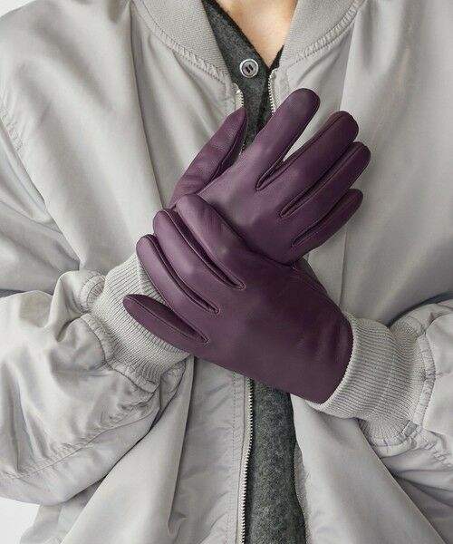 SHIPS / シップス 手袋 | City Ambient Products: シープレザー カラー グローブ | 詳細16