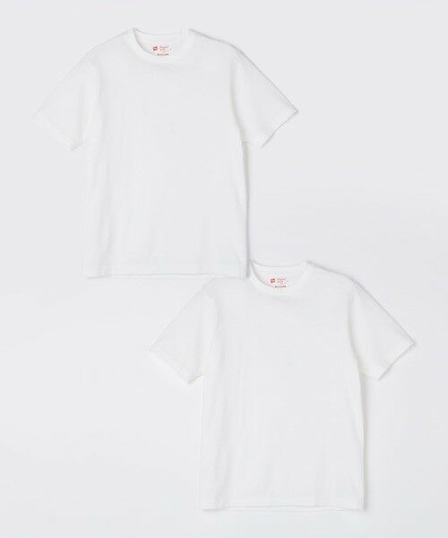 SHIPS / シップス ルームウェア | HANES×SHIPS: 別注New Japan Fit 2P パック Tシャツ(2枚組) | 詳細3