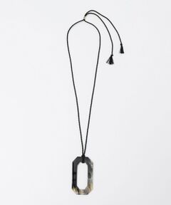 SHIPS / シップス ネックレス・ペンダント・チョーカー | SHIPS: HORN OCTAGONAL NECKLACE
