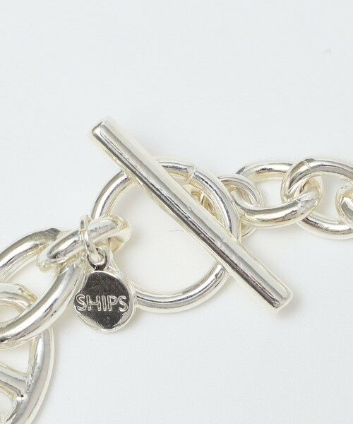 SHIPS / シップス ブレスレット・バングル | 【WEB限定】SHIPS: シルバーコーティング チェーン ブレスレット | 詳細2