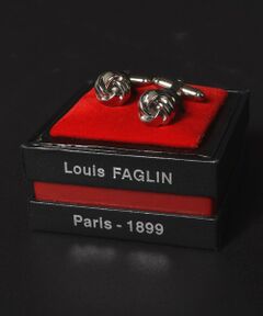 SHIPS / シップス カフリンクス・ネクタイピン | LOUIS FAGLIN: 『FOREVER LOVE』 シルバー カフスリンクス