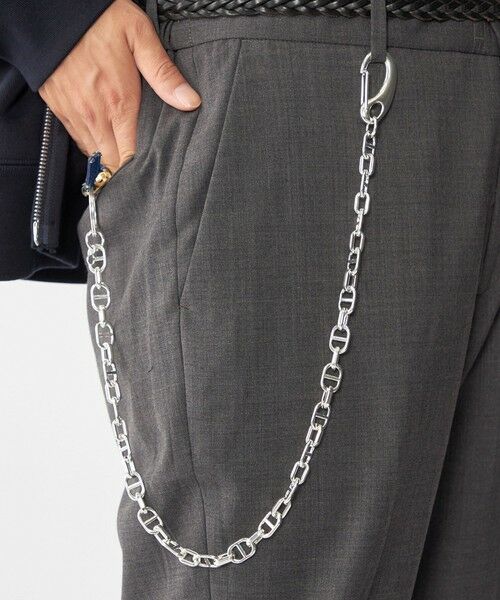 SHIPS / シップス チャーム | 【WEB限定】SHIPS: シルバーコーティング ウォレット チェーン | 詳細9