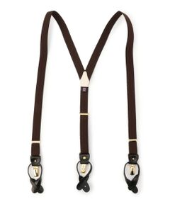 SHIPS / シップス その他小物 | ALBERT THURSTON: 2.5cm ヘリンボーン サスペンダー