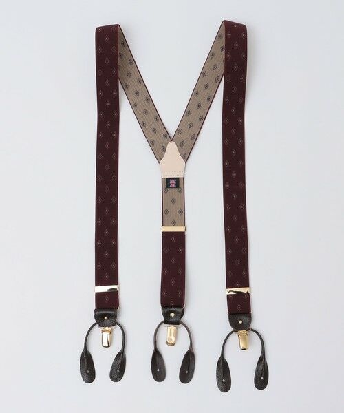 SHIPS / シップス その他小物 | ALBERT THURSTON:1606 10TH  サスペンダー（ワイン）