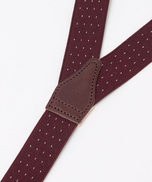 SHIPS / シップス その他小物 | ALBERT THURSTON: ピンドット サスペンダー 25ｍｍ | 詳細3