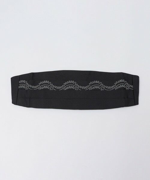 SHIPS / シップス その他小物 | BLECK: シルク エンブロイダリー カマーバンド | 詳細3