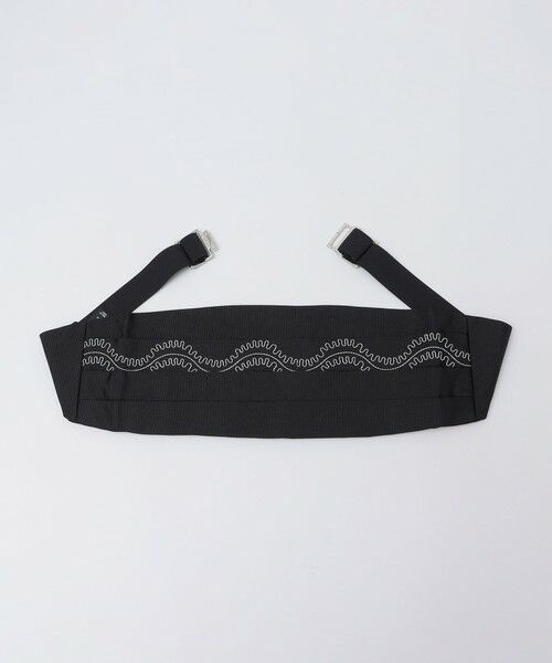 SHIPS / シップス その他小物 | BLECK: シルク エンブロイダリー カマーバンド | 詳細5