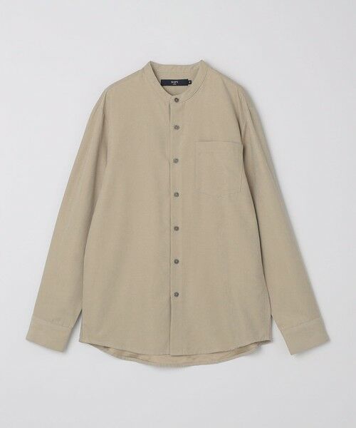SHIPS / シップス シャツ・ブラウス | SHIPS Colors:〈洗濯機可能〉フェイクスエード(ポリエステル) バンドカラー シャツ | 詳細17